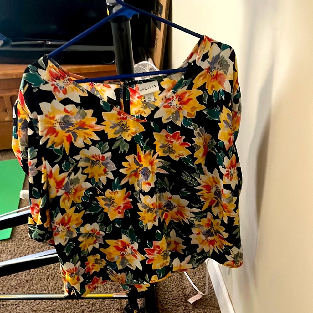 Women’s flower blouse
